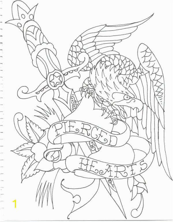 elegant coloring pages eagle printable