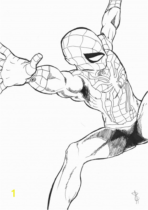 Ps4 Spiderman Coloring Pages 42B