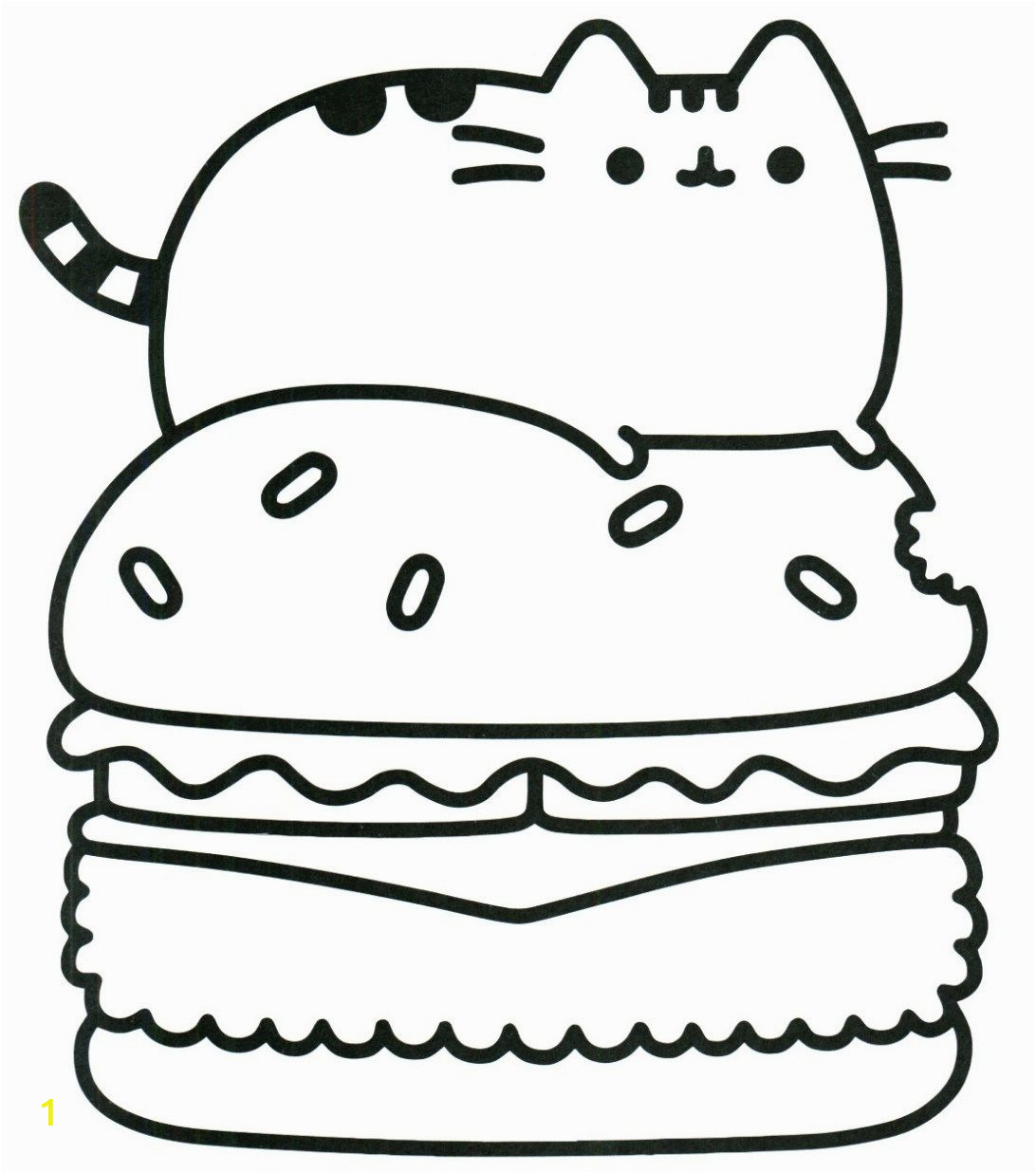 Pusheen Cat Coloring Pages Printable 25 Inspired Of Pusheen Cat Coloring Pages