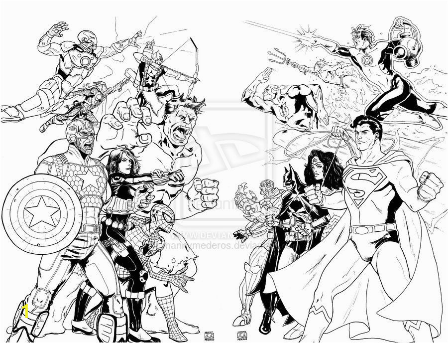 Real Steel Coloring Pages Avengers Vs Justice League by Mannymederosviantart On