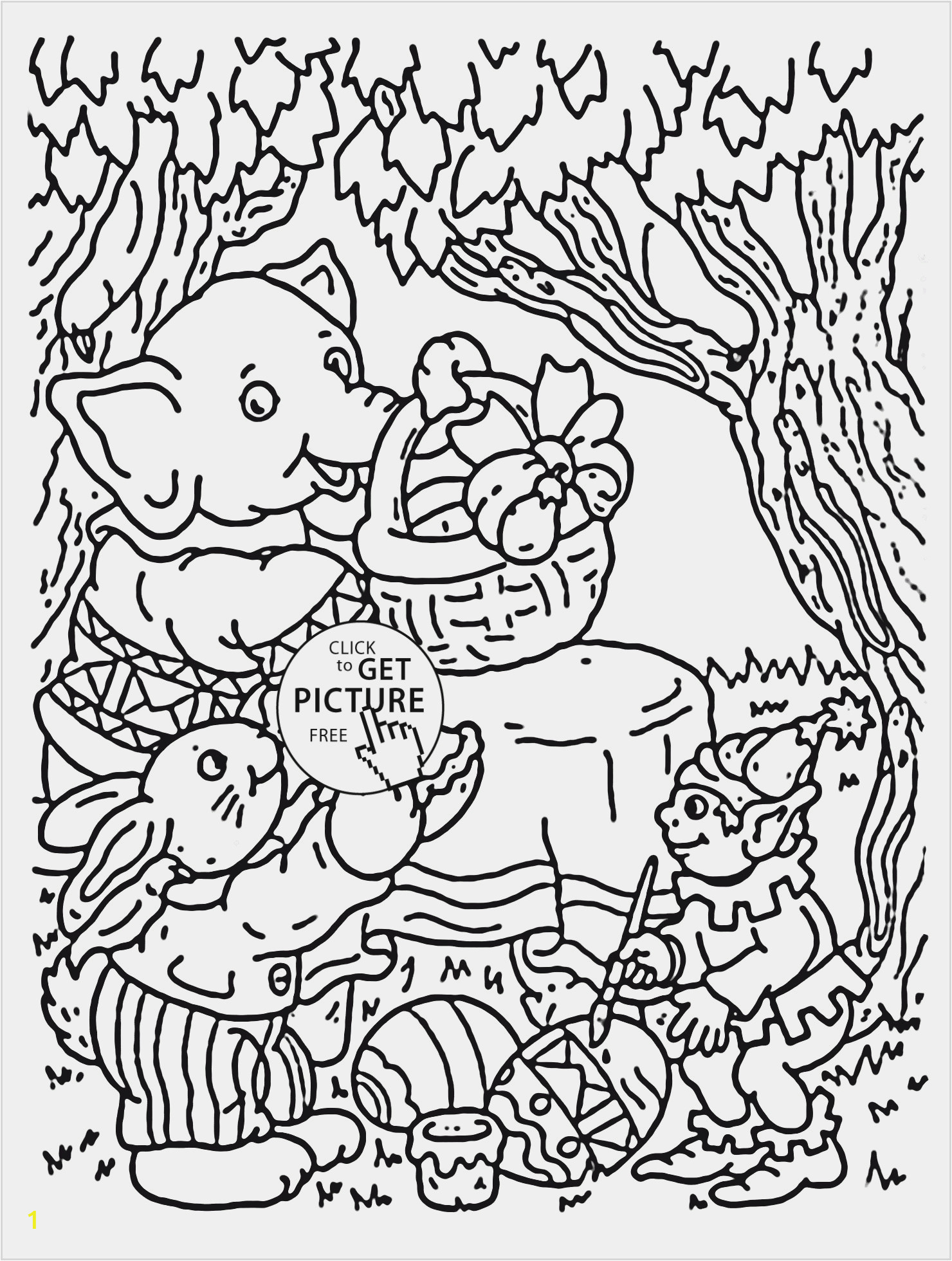 free coloring pages baby animals