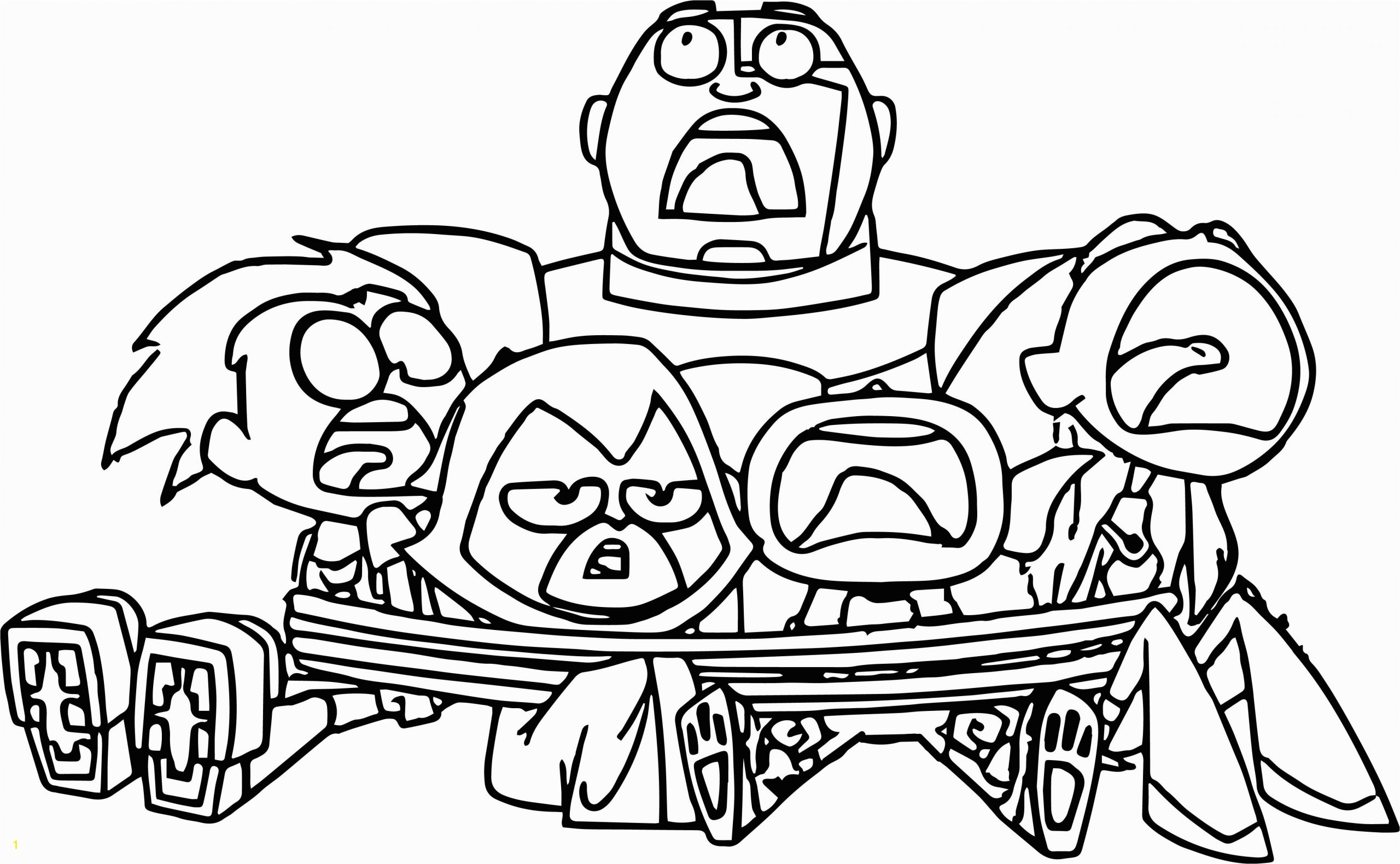 Ryan Coloring Pages Red Titan