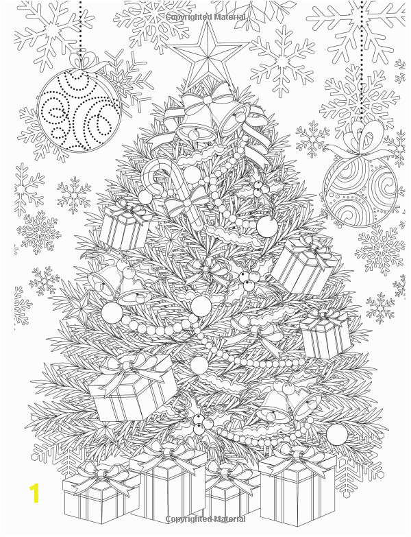 Relaxation Coloring Pages for Adults Adult Coloring Book Magic Christmas for Relaxation