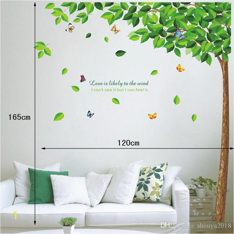 Removable Wall Murals Nature Home Decor Wall Sticker Family Tree Removable Bedroom Wall Decal Nature Wall Picture for Living Room Wall Stickers Wall Stickers and Decals From