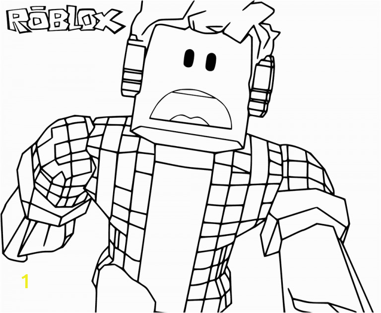 Roblox Printable Coloring Pages Roblox Coloring Pages for Kids