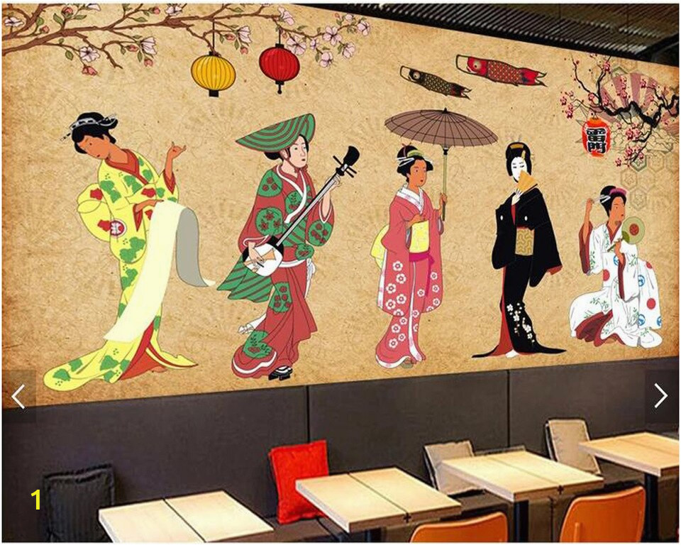 Roller Coaster Wall Mural Custom Retro Papel De Parede Japanese Personalities Murals for Restaurant Sushi Restaurant Living Room Wall Home Decor Wallpaper