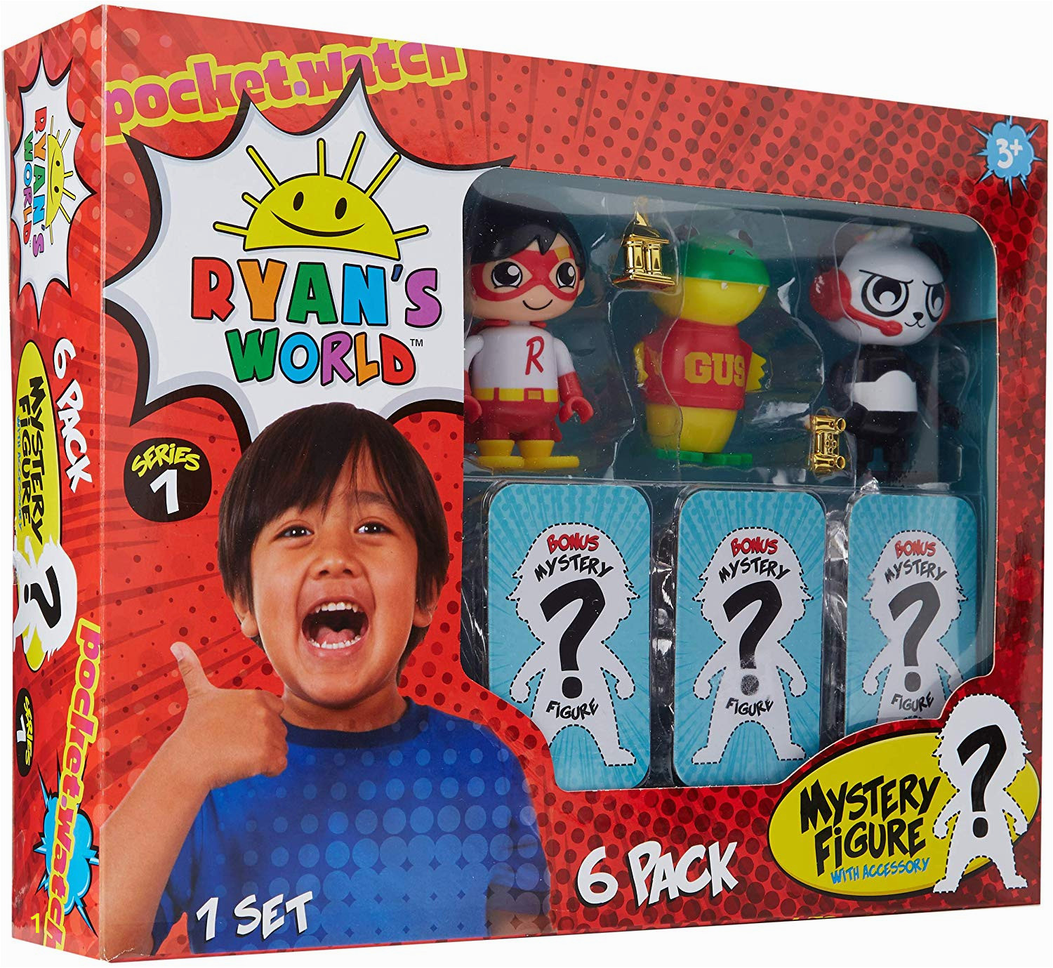 Ryan toys Coloring Pages Amazon Ryan S World Bk 6 Pack Collectible Mystery