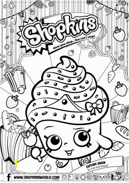 Shopkins Coloring Pages Season 10 Shopkins Coloring Pages Season 1 Cupcake Queen