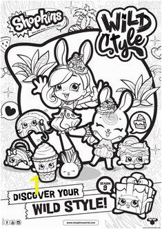 Shoppies Wild Style Coloring Pages 75 Best Spk Images