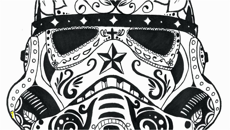 pages skull for adults skulls sugar coloring colouring in printables troopers with 3 me