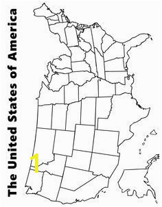 Social Studies Coloring Pages Map Of the Usa Coloring Page Crafts