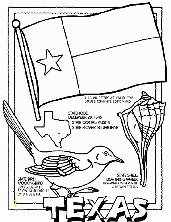 Social Studies Coloring Pages State Symbols Coloring Pages for All 50 States at Crayola