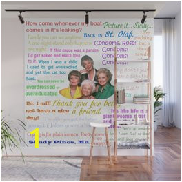 golden girl quotes wall murals