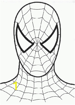 bbe7f99e650b0a12cbe1c a88b spiderman face spiderman coloring pages free printable ideas 250 349