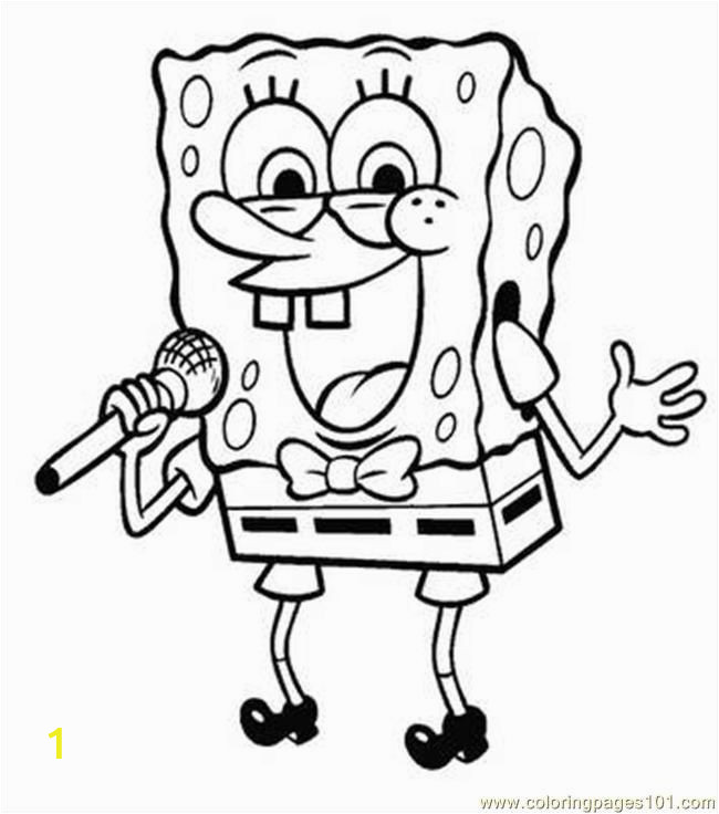 Sponge Bob Coloring Pages Spongebob Coloring Pages to Print Out