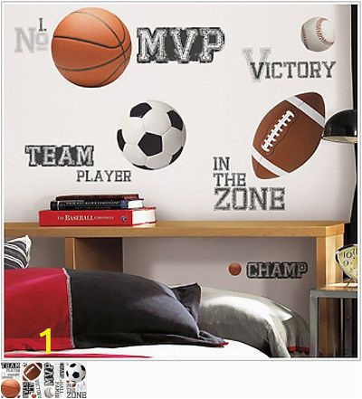 Sports Wall Murals Cheap Pin On Bedroom Playroom and Dorm D Cor