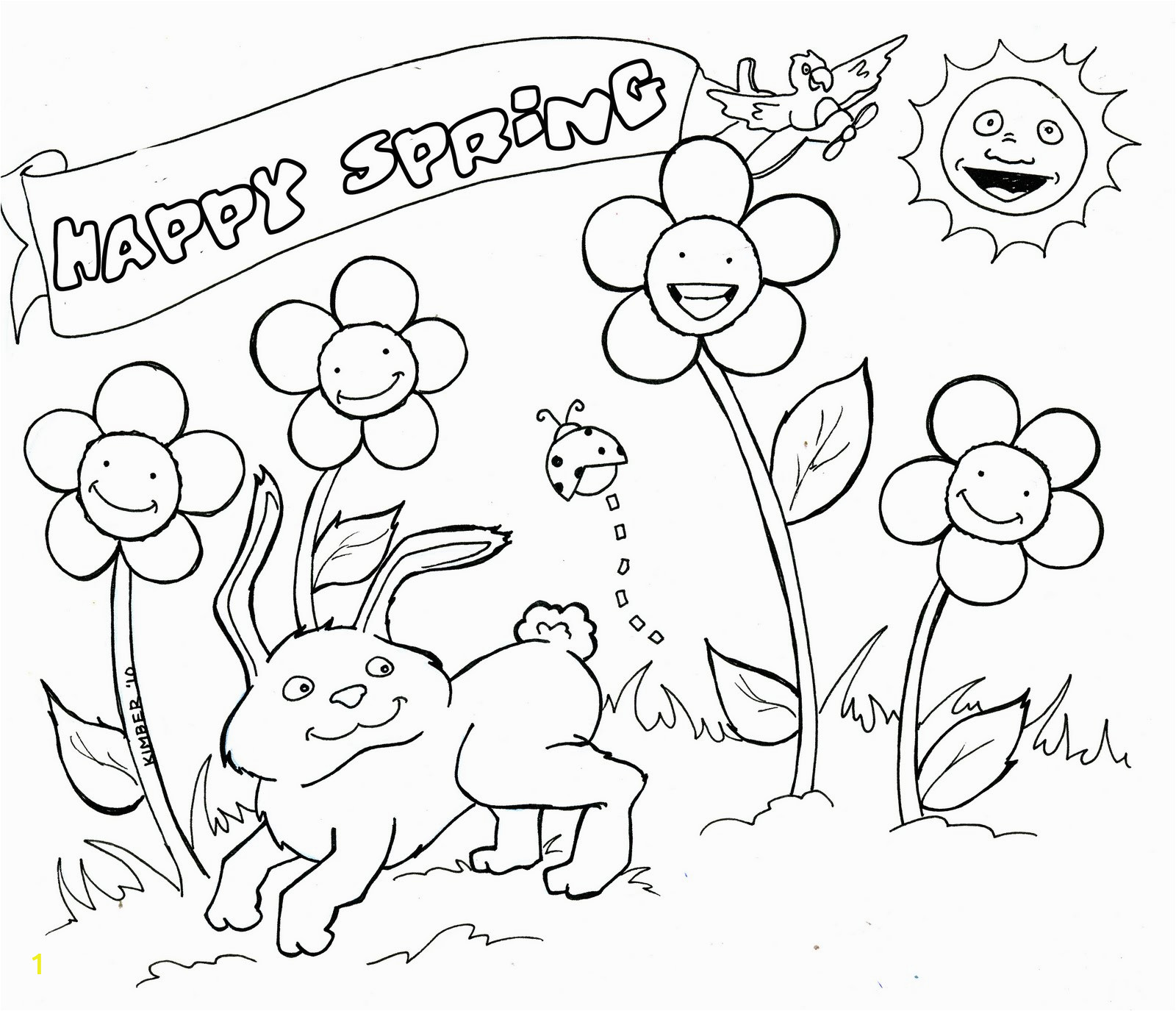 spring coloring pages 10 2395