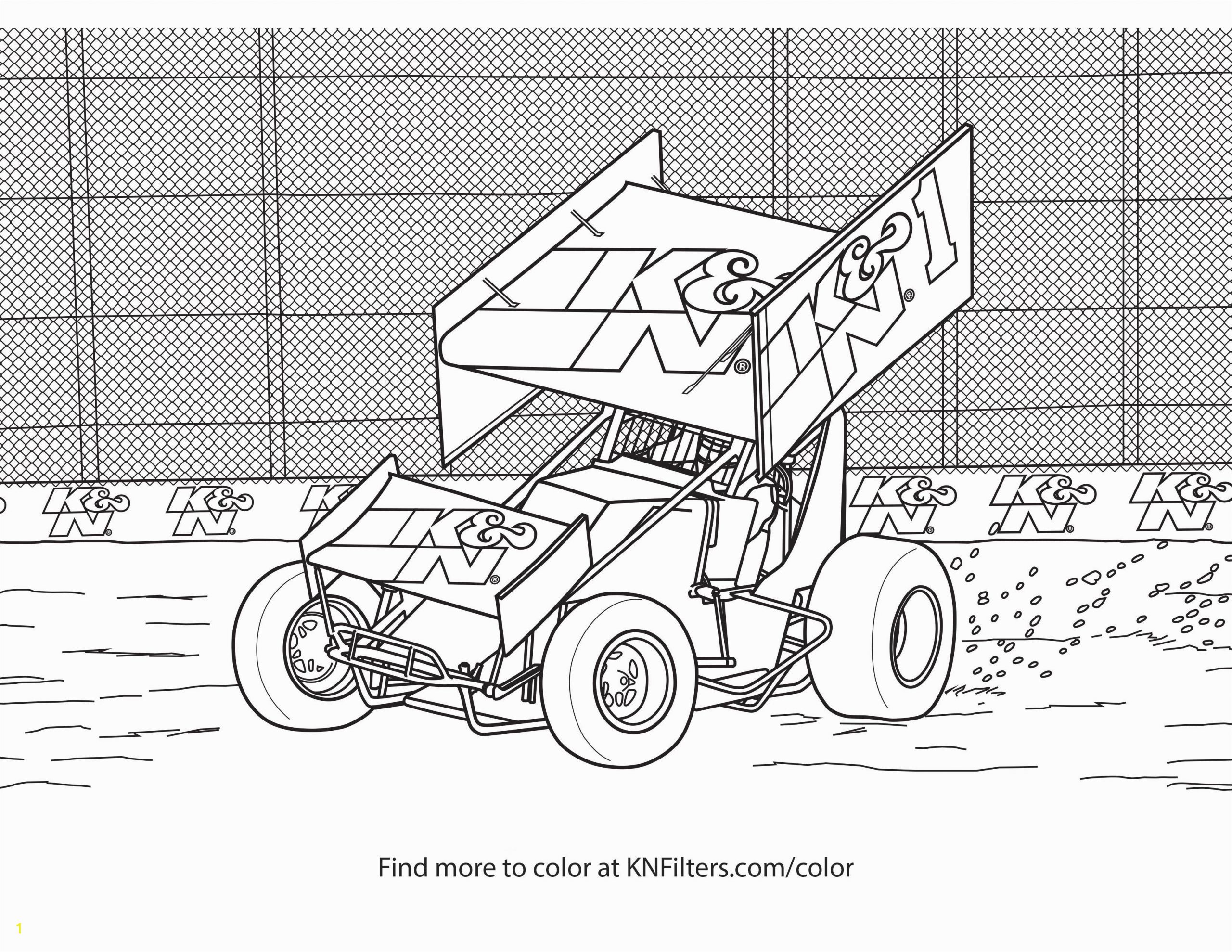 winged sprint car