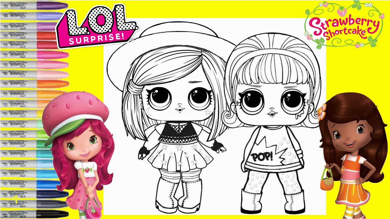 Strawberry Shortcake Cartoon Coloring Pages Lol Surprise Dolls Repainted as Strawberry Shortcake & Friends orange Blossom Lol Surprise Coloring