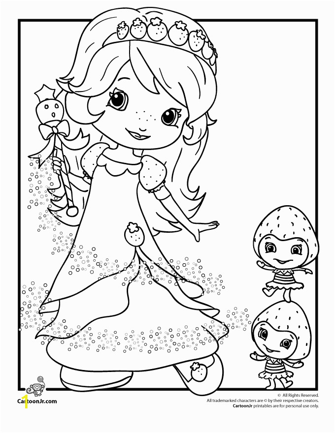 Strawberry Shortcake Cartoon Coloring Pages Strawberry Shortcake Coloring Pages Strawberry Shortcake