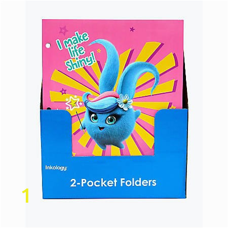Sunny Bunnies Coloring Pages Inkology 2 Pocket Portfolios Sunny Bunnies 9 1 2" X 11 3 4" assorted Designs Pack 24 Folders Item