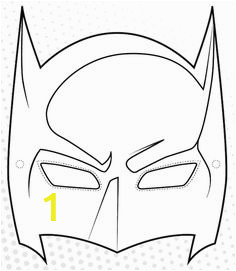 0dc70c57c5508db b07d074dd537 batman mask template superhero template