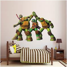 e5d088a1facaff1ecf2e7cbe393 ninja turtle room decor boys room ideas