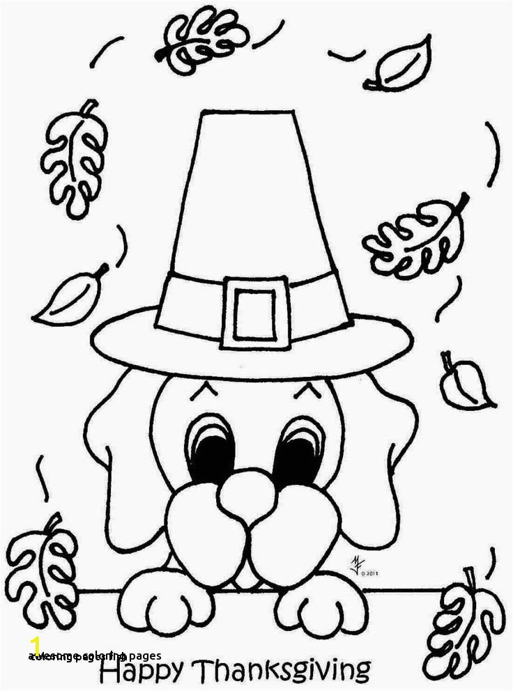 Thanksgiving Coloring Pages Free Ausmalbild Fisch
