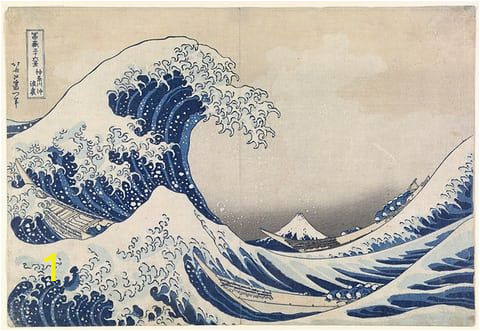 The Great Wave Off Kanagawa Wall Mural Hokusai the Influential Work Of Japanese Artist Famous for