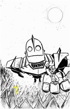 The Iron Giant Coloring Pages 102 Best Iron Giant Images