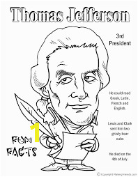 Thomas Jefferson Coloring Page Thomas Jefferson Worksheets Google Search