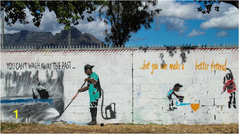 Township Wall Mural Advertising Cape Flats New Hope In Apartheid S Dumping Ground