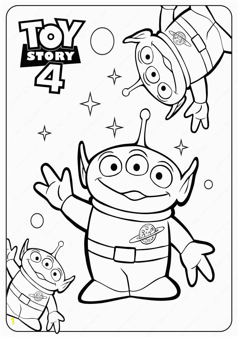 Toy Story Logo Coloring Page toy Story Aliens Pdf Coloring Pages toystory toystory4