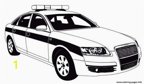 Transformer Police Car Coloring Page Free Download Police Car Patrol On the Road Coloring Pages