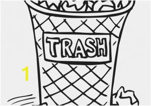 coloring pages of picking up trash picture trashcan garbage can coloring pages 7 of coloring pages of picking up trash 300x210