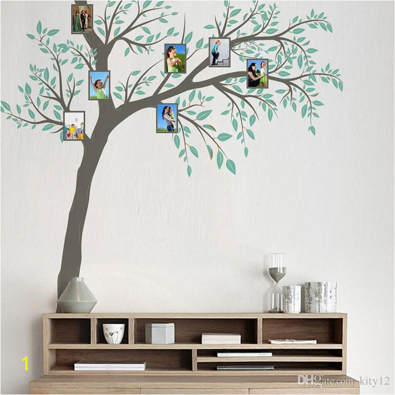 Tree Wall Mural with Picture Frames New Family Frame Tree Wall Sticker Home Decor Living Room Bedroom Wall Decals Poster Home Decoration Wallpaper Nz 2019 From Kity12 Nz $16 09
