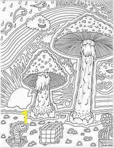 Trippy Coolest Coloring Page 71 Best Coloring 60 S Images