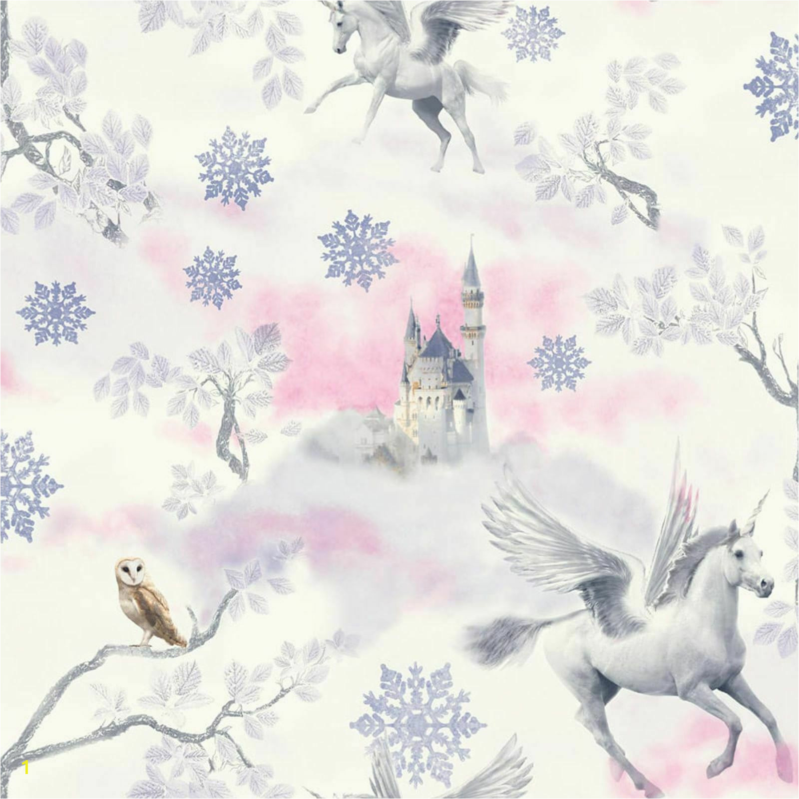 Unicorn Wall Mural Ebay Fairytale Unicorn Wallpaper Lilac Arthouse Glitter