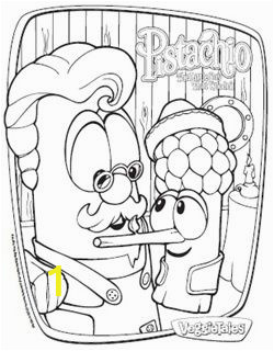 Veggie Tales Coloring Pages for Kids Veggietales Pistachio Coloring Page Google Search