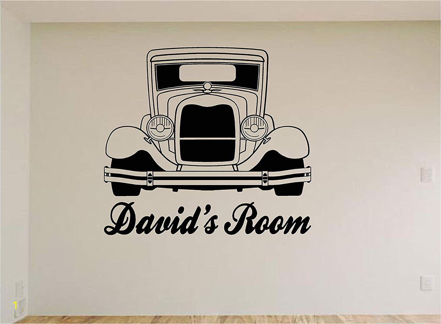 Vintage Car Wall Murals Amazon Hot Rod Car Wall Decals Stickers Mural Home