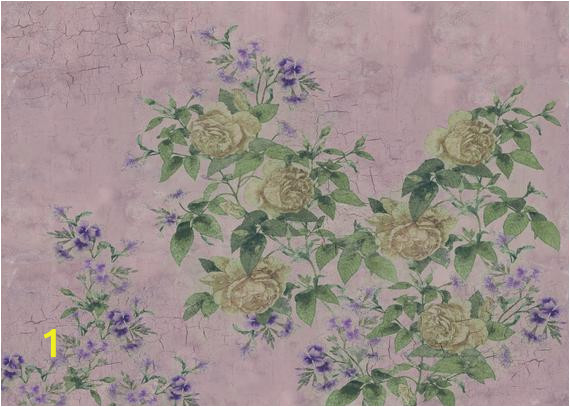 Vintage Floral Wall Mural Rossyline Vintage Floral Concrete Wall Mural Wallpaper Wallpaper Mural Home Living Home Decor Traditional Floral Interior Design