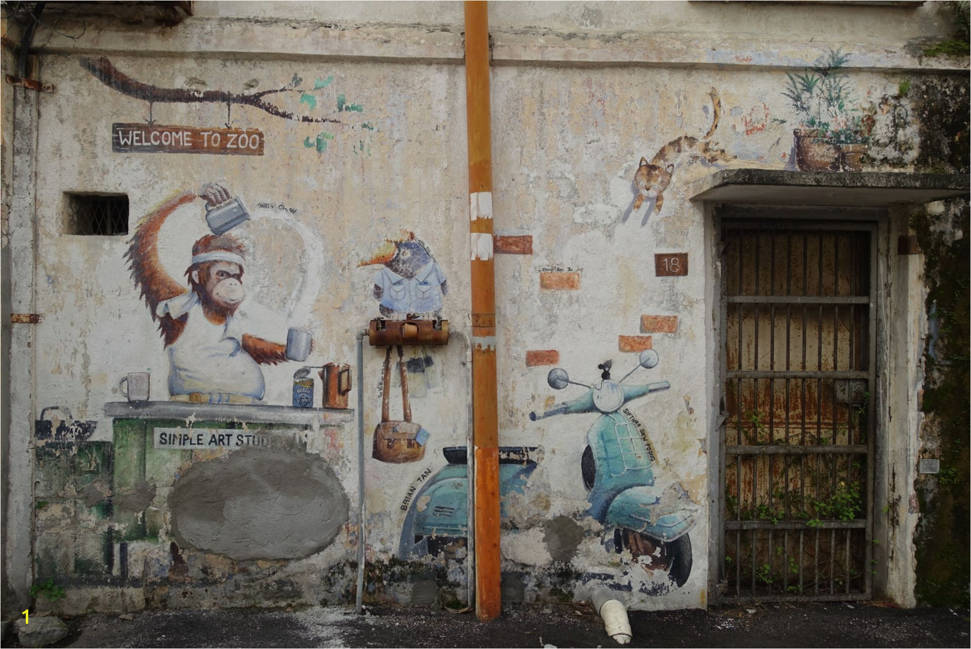 Wall Art Mural Ipoh Multi Kulti Malaysia – Vakantio