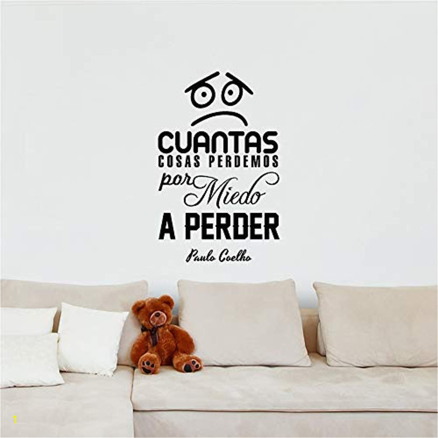 Wall Decal Mural Stickers Amazon Peel and Stick Mural Spanish Quote Cuántas Cosas