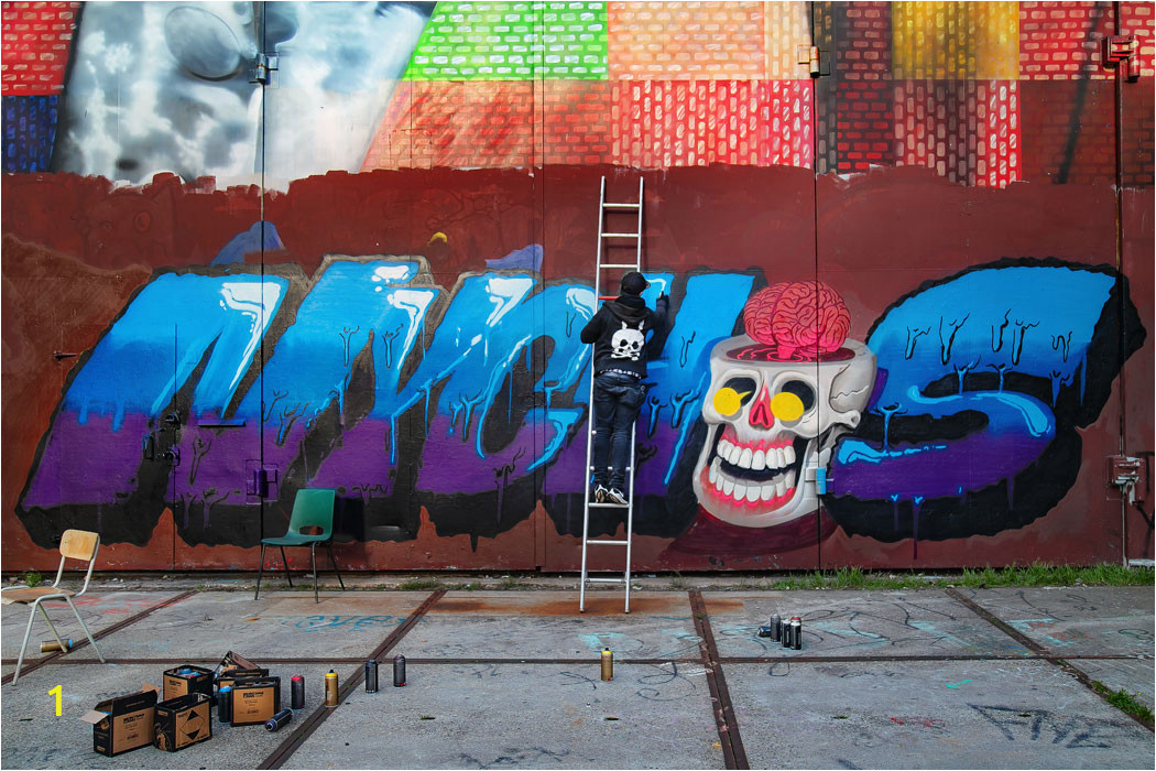 Wall Mural Artist Sydney A Chat with Graffiti Writer Nychos Street Art todaystreet