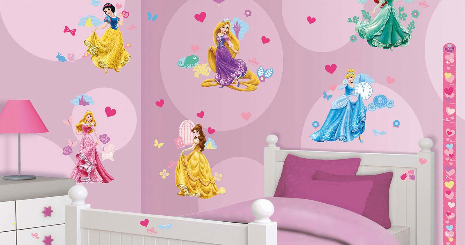 Wall Mural Disney Princess Wandsticker Disney Princess