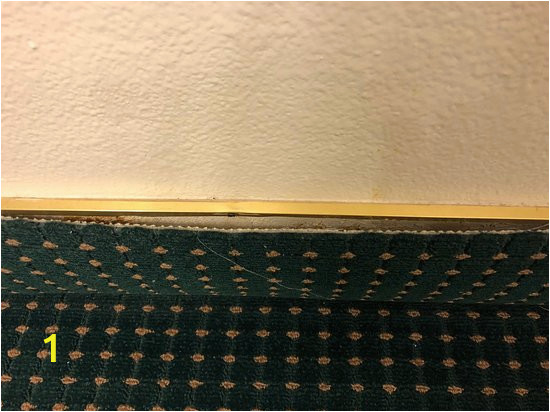 carpet ing away from