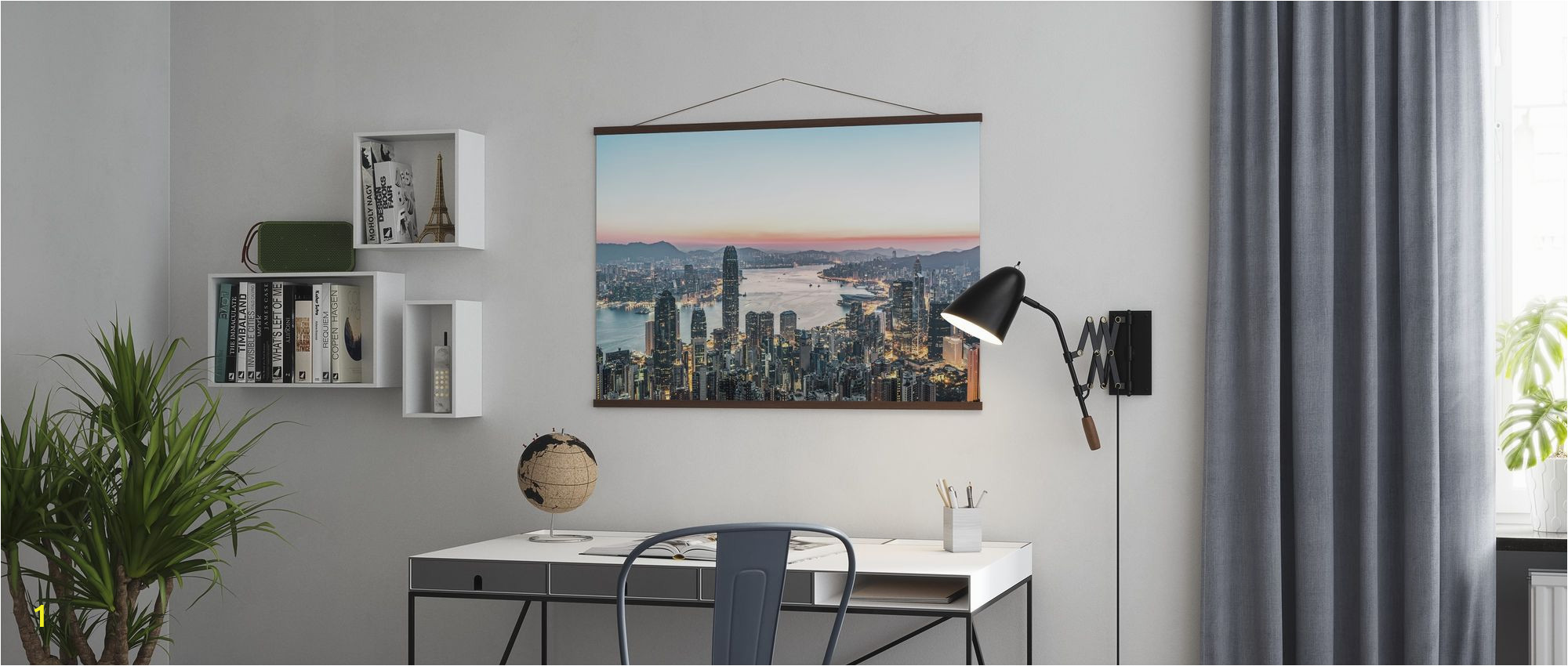 Wall Mural Hong Kong Hong Kong Sunrise Poster for All Rooms