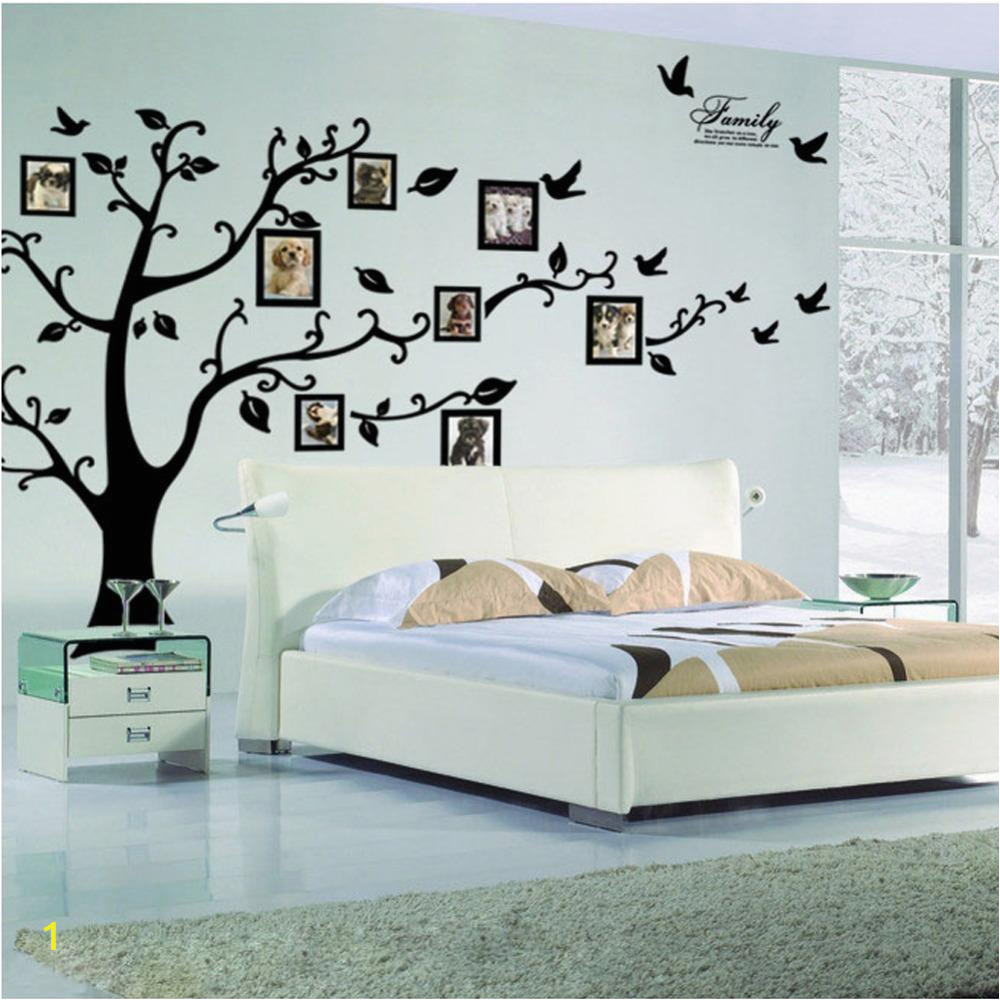 tree wall sticker frame family diy vinyl 3d wall within 3d tree wall art of 3d tree wall art