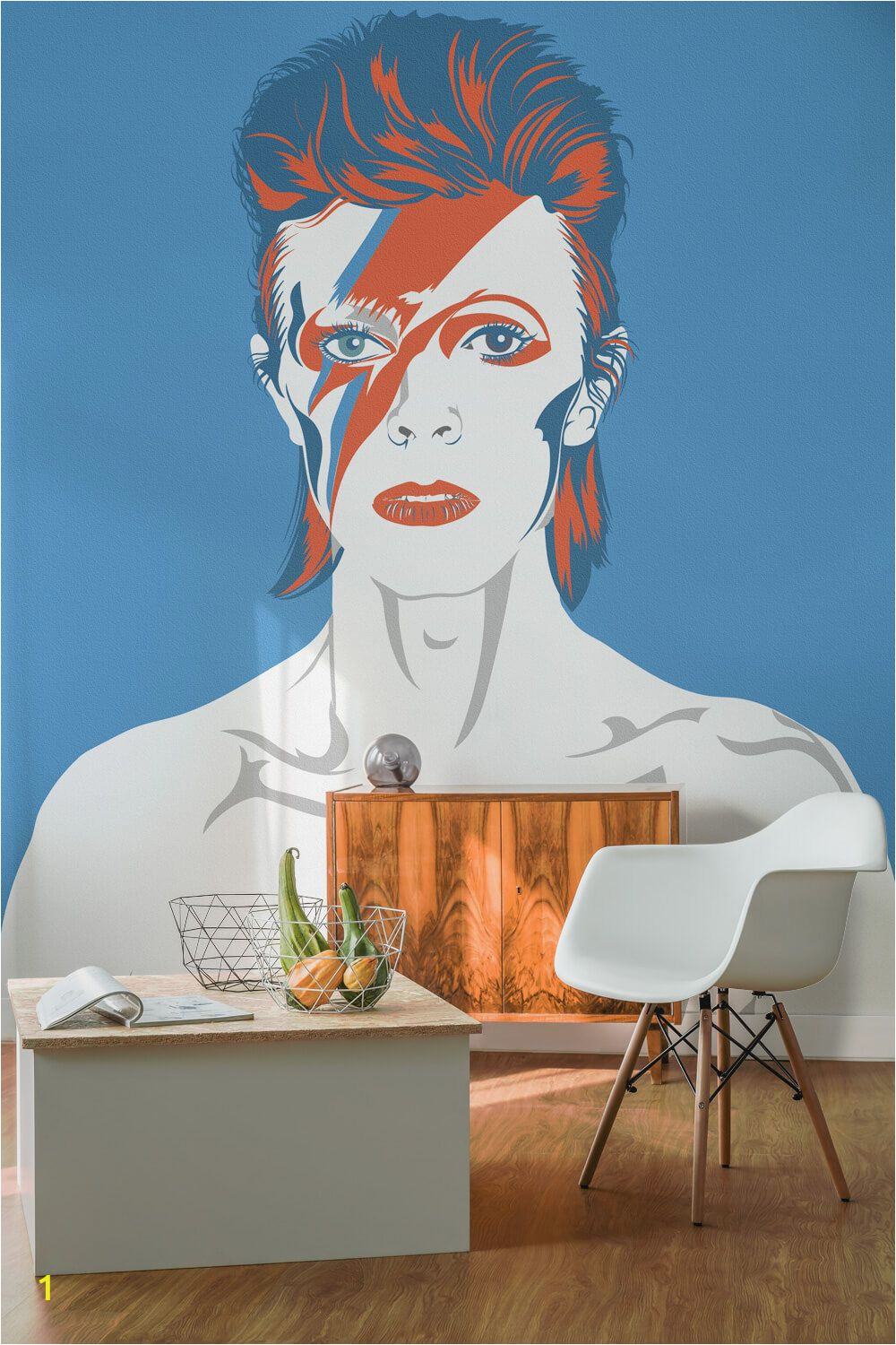 Wall Mural Pop Art David Bowie Wallpaper Mural