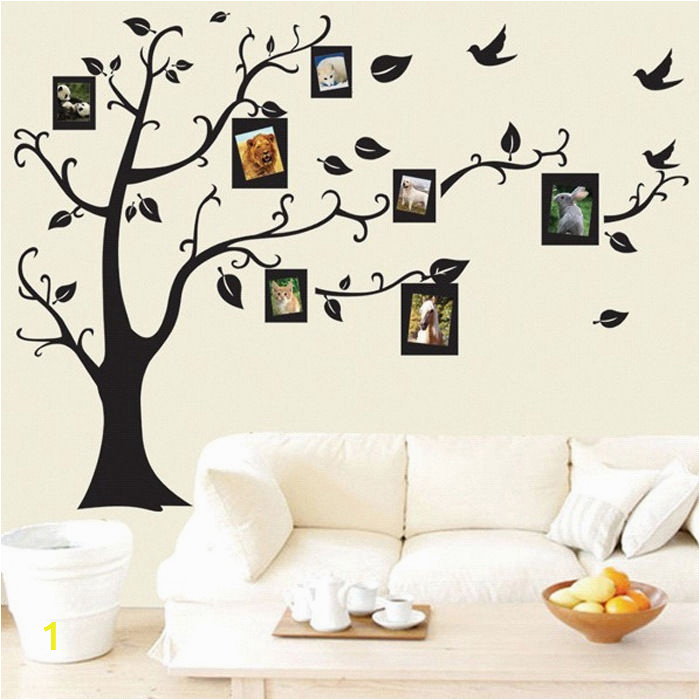 Wall Mural Stickers Singapore â¤odâ¤fashion Diy Family Tree Bird Pvc Wall Decal Family Sticker Mural